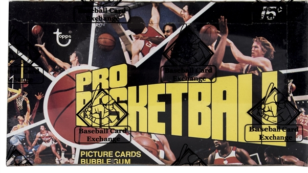 1976/77 Topps Basketball Unopened Wax Box (24 Packs; BBCE Certified)